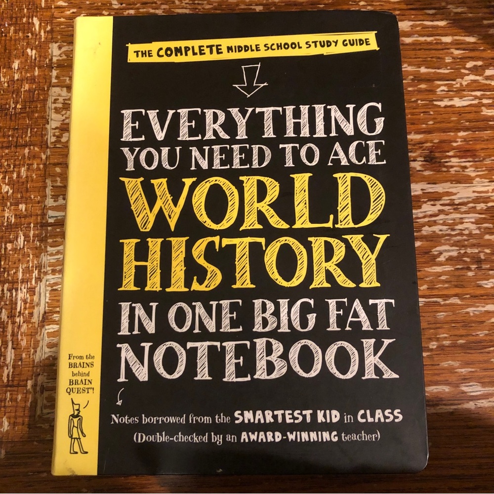 4/$20 Middle School Study Guide: World History